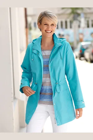 Classic Basics Langjacke, mit Kapuze