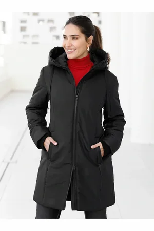 Classic Basics Langjacke, mit Kapuze