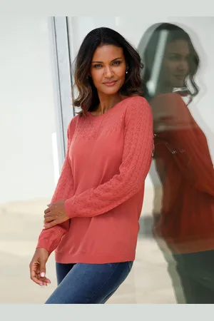 Classic Basics Rundhalspullover »Ajour-Pullover«
