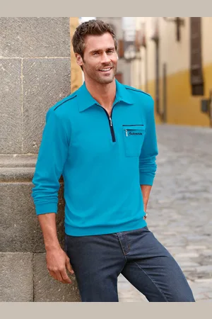 CATAMARAN Poloshirt »Langarm-Poloshirt«