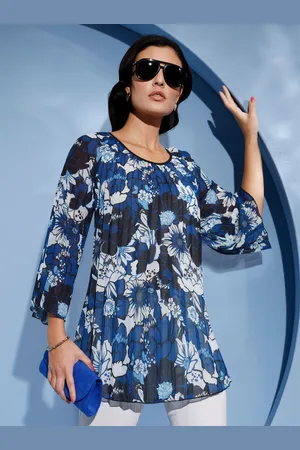 CRÉATION L Druckbluse