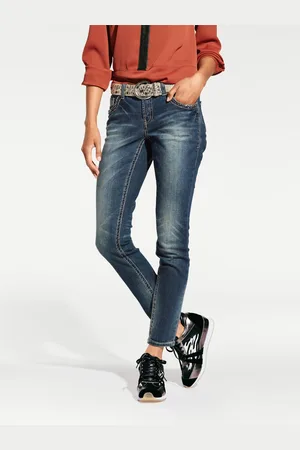 Heine Röhrenjeans, (1 tlg.)