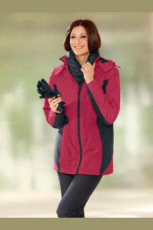 Classic Basics Funktionsjacke, mit Kapuze