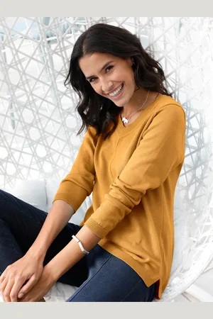 Inspirationen V-Ausschnitt-Pullover »Pullover«