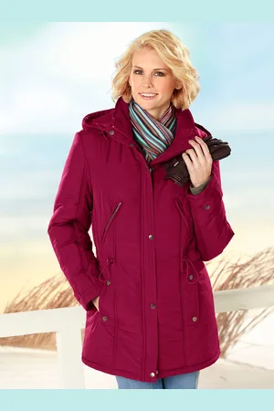 Classic Basics Steppjacke, mit Kapuze