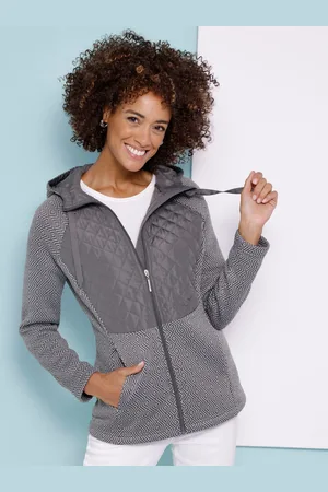 Classic Basics Langjacke, mit Kapuze