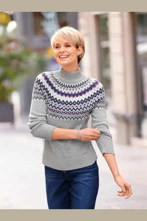 Casual Looks Norwegerpullover »Pullover«