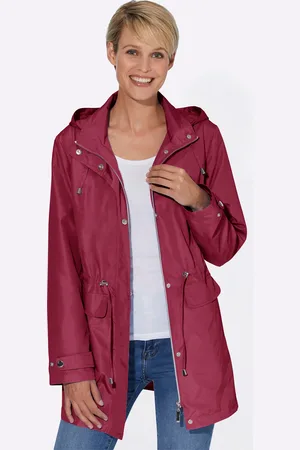 Classic Basics Langjacke, mit Kapuze