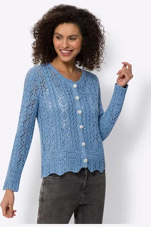 Heine Ajourstrickjacke