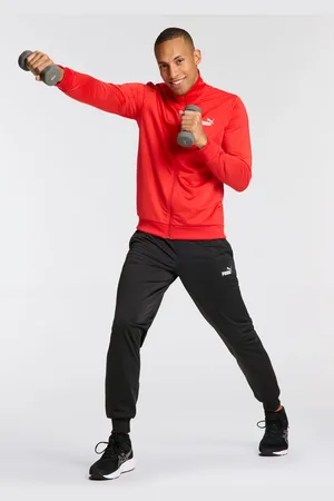 PUMA Trainingsanzug »ESS POLY SUIT CL«, (2 tlg.), Sportanzug im Casual Style