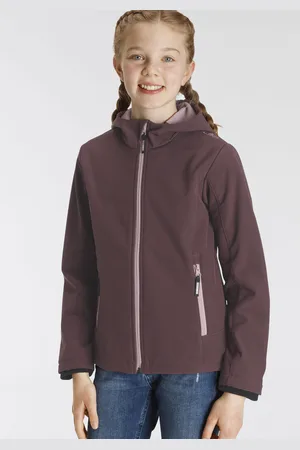 CMP Softshelljacke »KID G JACKET FIX HOOD für Kinder43405465«, mit Kapuze, Atmungsaktiv & Wasserabweisend & Windabweisend & für Kinder