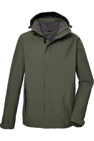 Killtec Outdoorjacke »KOS 87 MN JCKT_XENIOS«, Wasser- und winddicht, atmungsaktiv, abnehmbare Kapuze, nachhaltig
