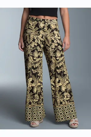 Trigema Jerseyhose » Hüfthose mit floralem Allover-Print«, (1 tlg.)