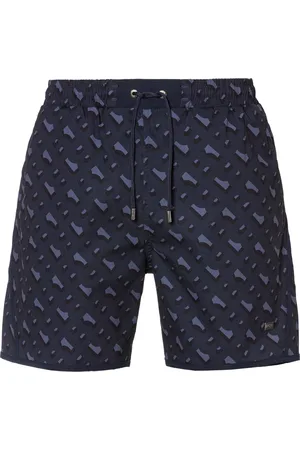 HUGO BOSS Badeshorts »Beat«, mit geometrischem Print
