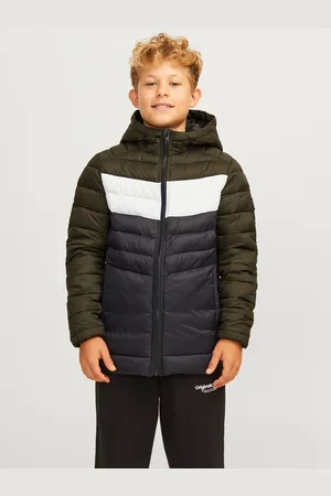 JACK & JONES Steppjacke »JJESPRINT PUFFER HOOD NOOS JNR«, mit Kapuze