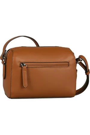 TOM TAILOR Handtasche »Pira«, aus einer Kombination von weichem Suede und genarbtem Lederimitat