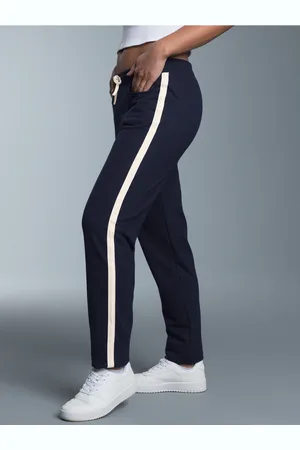 Trigema Jerseyhose » Jogginghose mit kontrastfarbigen Akzenten«, (1 tlg.)