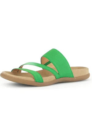 Gabor Pantolette, Keilabsatz, Sommerschuh, Schlappen in sommerlicher Farbpalette