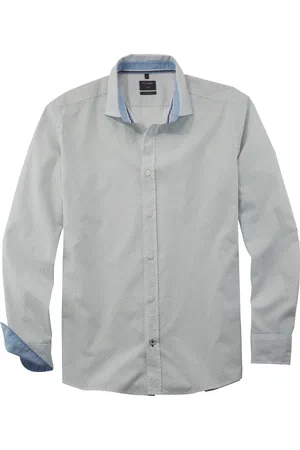 Olymp Langarmhemd » Hemd Casual«, Mit Minimal-Print