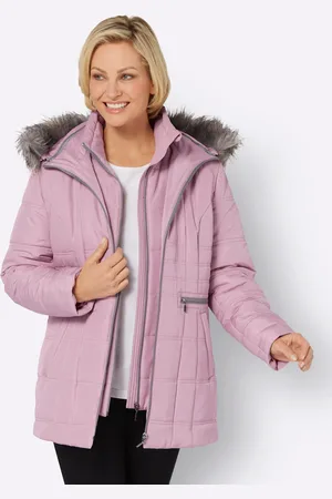 Classic Basics Steppjacke, mit Kapuze