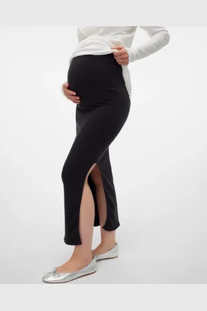 Mama;licious Umstandsrock »MLALANIS SEAMLESS AL RIB SKIRT HW NOOS«