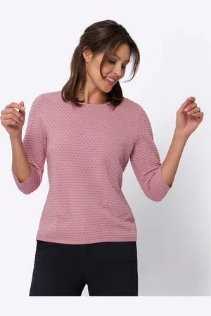 Classic Basics 3/4 Arm-Pullover »Rundhals-Pullover«