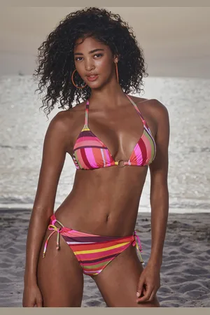Bruno Banani Triangel-Bikini, mit edlem Zierring