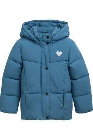 TOM TAILOR Steppjacke, mit Kapuze, mit reflektiven Prints