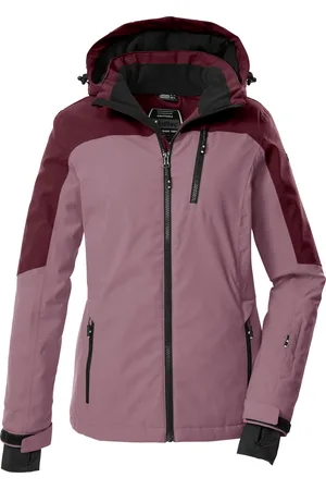 Killtec Skijacke »KSW 435 WMN SKI JCKT«, Damen Skijacke: wasserdicht, atmungsaktiv, Fleece, viele Taschen