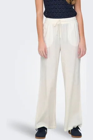 JDY Leinenhose »SAY LINEN HW WIDE PANT WVN NOOS«