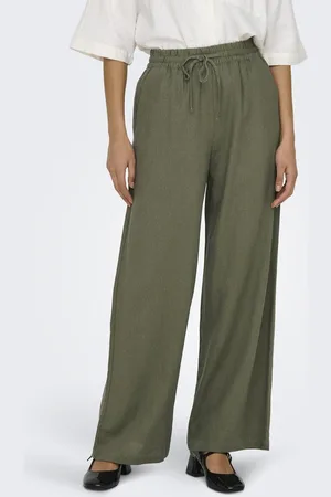 JDY Leinenhose »SAY LINEN HW WIDE PANT WVN NOOS«