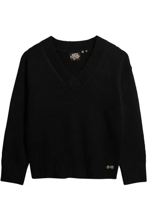 Superdry Strickpullover »ESSENTIAL V NECK JUMPER«