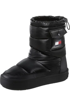 Tommy Hilfiger Snowboots »TJW WINTER FEMININE BOOT«, Plateau, Schneestiefel, Winterboots zum Schlupfen