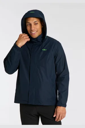 CMP Regenjacke, mit Kapuze, Atmungsaktiv & Winddicht & Wasserdicht