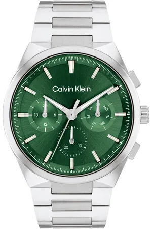 Calvin Klein Multifunktionsuhr »ARCHITECTURAL MULTI«, Quarzuhr, Armbanduhr, Herrenuhr, Datum, Edelstahlarmband