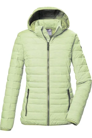 G.I.G.A. DX by killtec Steppjacke »GS 63 WMN QLTD JCKT_Uyaka«, Steppjacke: wasserabweisend, winddicht, atmungsaktiv, abnehm. Kapuze