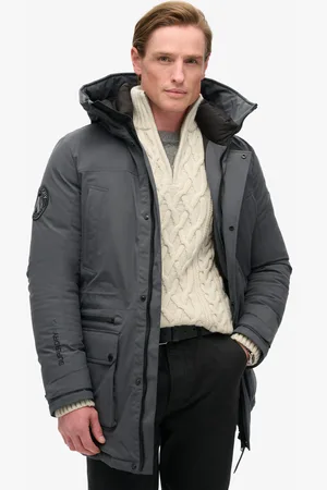 Superdry Steppjacke »City Padded Parka Jacket«, mit Kapuze