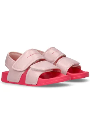 Tommy Hilfiger Sandale, Badeschuh, Pool Slides mit Klettverschlüssen