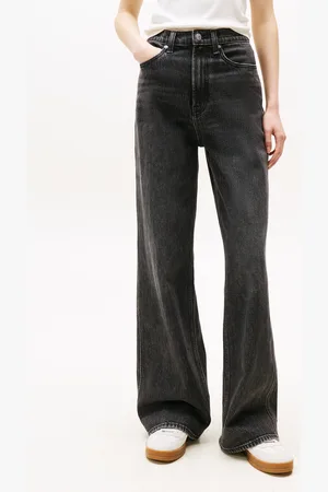 Tommy Hilfiger Weite Jeans »Claire High Rise«, mit Logo-Badge