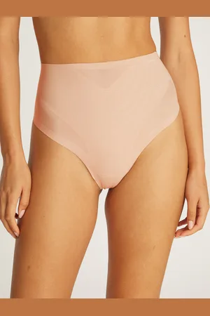 Calvin Klein Formstring »SCULPTED FIRM MESH THONG«, mit formendem Effekt, shapewear