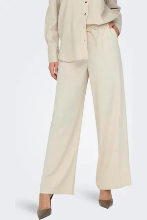 JDY Leinenhose »SAY LINEN HW WIDE PANT WVN NOOS«