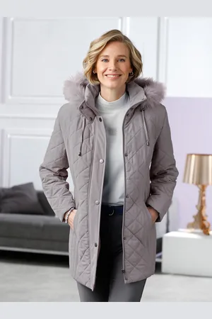 Classic Basics Steppjacke, mit Kapuze