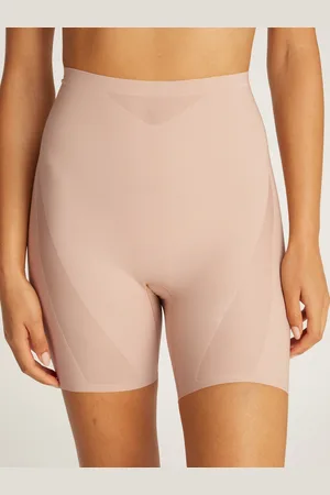 Calvin Klein Formpants »SCULPT FIRM THIGH SLIMMER SHORT«, mit Mesh-Einsätzen, shapewear