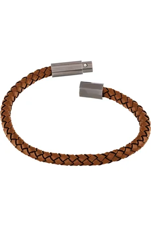 Calvin Klein Lederarmband »Schmuck Edelstahl Armband INDUSTRIAL FACETS 35100045 35100046 35100047«