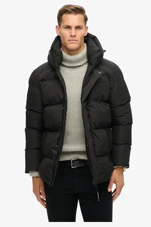 Superdry Steppjacke »HOODED 5 BAFFLE SPORTS PUFFER«, mit Kapuze