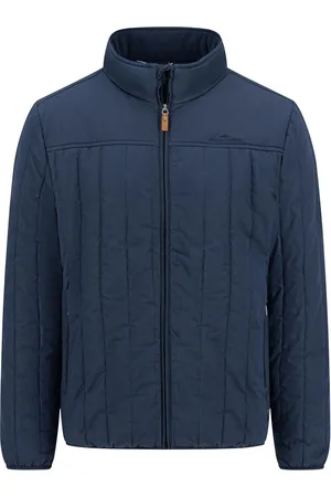 Fynch-Hatton Fleecejacke, ohne Kapuze, mit Stehkragen