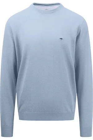 Fynch-Hatton Strickpullover, mit Stickerei auf der Brust