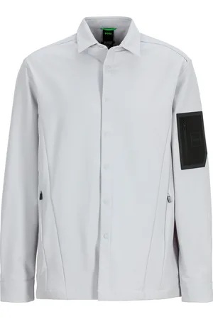 HUGO BOSS Langarmhemd »B_EXPEDIT_L«, mit Knopfleiste