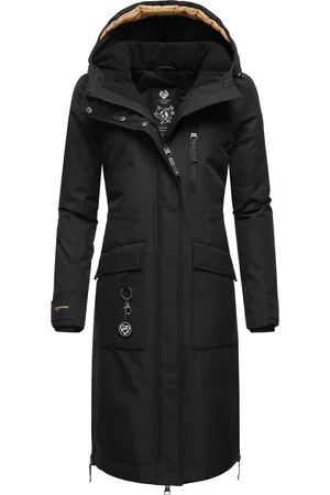 Ragwear Wintermantel »Wintermantel Refutura Remake«, wasserdichte Winterjacke aus recycelten Materialien