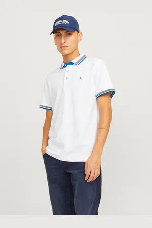JACK & JONES Poloshirt »JJEPAULOS POLO SS NOOS«, mit Logo Stickerei
